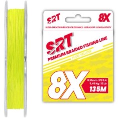 Fir Textil Sert Srt 8X, Fluo Yellow, 6.36kg, 0.10mm, 135m foto
