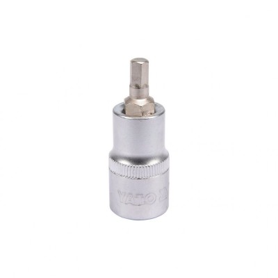 Bit hex 6 mm cu adaptor 1/2&amp;quot; 55 mm Yato YT-04382 foto