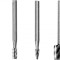 STHOR Set 6 freze prelucrare aluminiu si otel, diametru ax prindere 3,2 mm