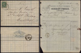 Belgium 1879 Postal History Rare Cover + Content Chatelineau to Couillet D.1006