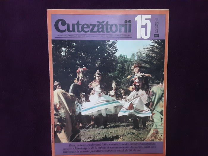 Revista Cutezatorii Nr.15 - 9 aprilie 1970