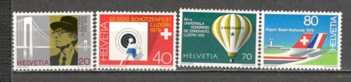 Elvetia.1979 Aniversari si evenimente SH.123