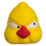 Jucărie Squishy Pasare Galbenă cu Ochi Mari, CMCLASS