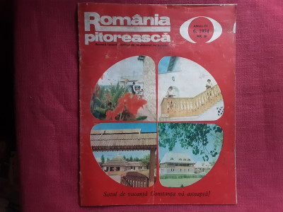 Revista Romania Pitoreasca Nr.6 - 1974 foto