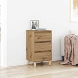 VidaXL Dulap de noapte stejar artizanal 40 x 35 x 70 cm Lemn compozit