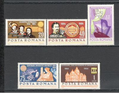 Romania.1964 Centenare YR.320 foto