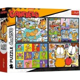 PUZZLE TREFL 4X250 LUI GARFIELD NU II PLACE ZIUA DE LUNI SuperHeroes ToysZone