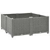 Gossi strat inaltat, 80x80x38 cm, polipropilena