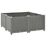 Gossi strat inaltat, 80x80x38 cm, polipropilena