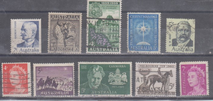 M2 - R1 23 - TIMBRE FOARTE VECHI - AUSTRALIA