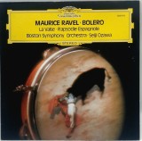 Maurice Ravel - &middot; Seiji Ozawa &lrm;&ndash; Bolero &middot; La Valse &middot; Rapsodie Espagnole NM / NM vinil, LP, disc muzica clasica - Deutsche gr., Germania, 1978