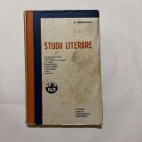 G. Ibraileanu - Studii literare