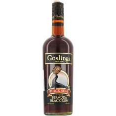 Rom Goslings Black Seal, 0.7 L, 40% Alcool, Rom 40% Alcool, Rom Brun, Bautura Alcoolica, Bauturi Alcoolice, Rom Black Seal, Goslings Rom, Rom Cocktail foto