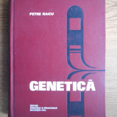 Petre Raicu - Genetica (1974, editie cartonata)