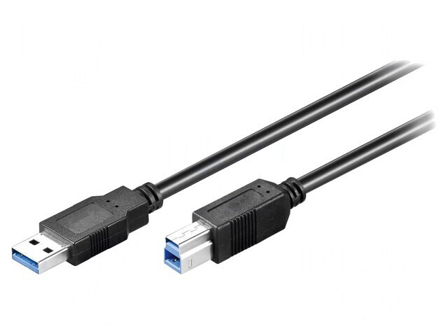 Cablu USB 3.0 A-B 1m Negru