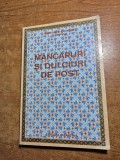 carte de bucate - mancaruri si dulciuri de post - din anul 1994