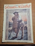 revista gazeta noastra 3 noiembrie 1929 - regele mihai copil , mastile mortuare