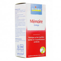 Medicament Homeopatic, Boiron, Memoire, cu Ginko BIloba, Imbunatateste Functiile Memoriei, 60ml