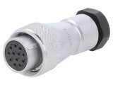 Mufă WF20 Mamă 12 PIN IP65 5A 400V