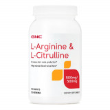 L-Arginine &amp; L-Citrulline, 120 tablete, GNC