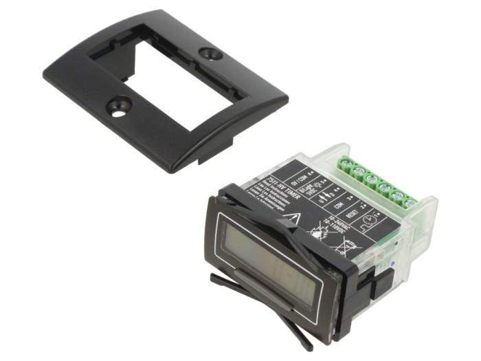 Contor electronic LCD timp consumat