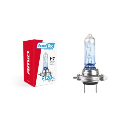 Bec halogen H7 12V 55W LumiTec SuperWhite + 120% FAVLine Selection foto