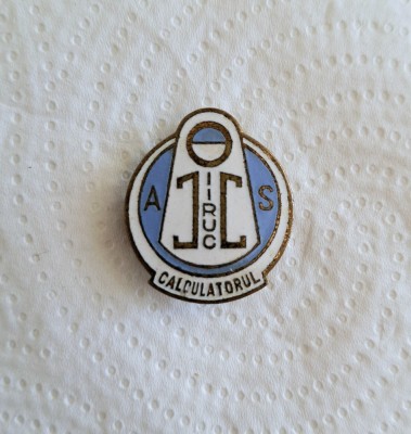 Insigna AS Calculatorul IIRUC &amp;ndash; Fotbal si tehnologie foto