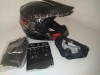 Casca Moto Enduro ATV Ochelari Manusi Cagula ABS ECE Marimi S-XL