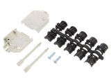 Carcasă pentru conectori D-Sub 9pin și HD 15pin