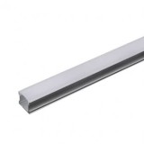 PROFIL ALUMINIU PENTRU BANDA LED 2M 17.2MM X 15.5MM MAT, V-TAC