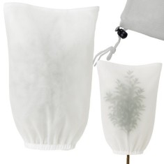 Husa protectie plante, agrotextil 60 g/m2, cu snur inchidere, 160x100 cm