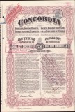HST A575 Acțiune la purtător de 250 lei Concordia interbelică