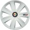 Set 4 Capace Roti GTX Alb R16, Compatibil Cu Alfa Romeo
