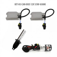 Kit Xenon H3, Can-bus, 12v, 35w, 4300k