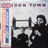 Vinil &quot;Japan Press&quot; Wings = ポール・マッカートニー&amp;ウイングス &lrm;&ndash; London Town (VG++)