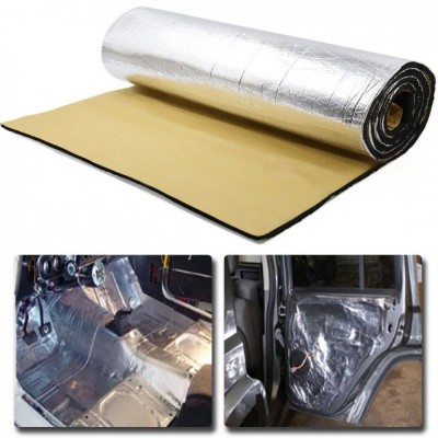 Rola insonorizant aluminiu premium auto cu adeziv 1m x 10m 10mm grosime &amp;reg; ALM foto
