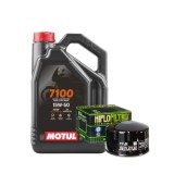 Cumpara ieftin Kit schimb ulei Motul 7100 4T 15W50 4L + Filtru HF164 HifloFiltro BMW R 1200 GS 2002-2012