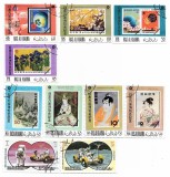 Ras Al Khaima - Marci diverse (10 buc.), 1970-1971 - valori obliterate