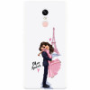 Husa silicon pentru Xiaomi Redmi Note 4, Paris Love Mon Amour