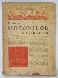 CHIMIE , FIZICA , RADIO , SUPLIMENT LUNAR AL ZIARULUI STIINTELOR NR. 5 , 1948