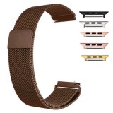 Curea tip Milanese Loop, compatibila Apple Watch 10, 42mm, Coffee