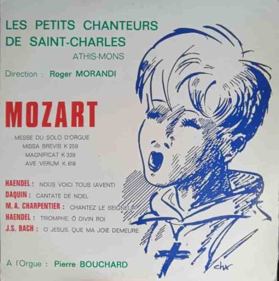 Disc vinil, LP. MOZART-Petits Chanteurs de Saint Charles Athis-Mons, Roger Morandi, Pierre Bouchard-241931 foto