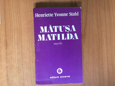 h3b Henriette Yvonne Stahl - Matusa Matilda - nuvele foto