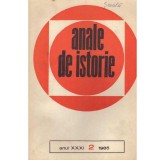 - Anale de istorie anul XXXI (2), 1985 - 133824