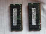 KIT ram DDR2 Samsung - pentru laptop - 2 x 1 Gb -