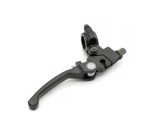 Maneta Ambreiaj Universala cu Suport, Rabatabila Anti-Rupere, pentru Motocross, ATV, Enduro, Ghidon 22mm, Aliaj Aluminiu, Negru , TM Motorcycle Parts