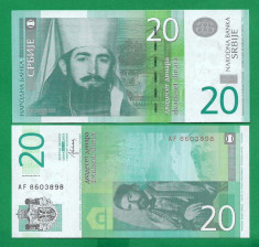 = SERBIA - 20 DINARA ? 2013 - UNC = foto