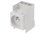 Soclu Tip F 230V 16A pentru Șină DIN