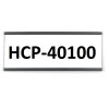 Eticheta magnetica profil C, 100×40 mm (cu hartie si protectie PVC)