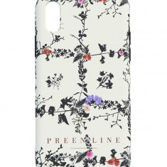 Husa Iphone X Floral Print Ivory By Thornton Bregazzi